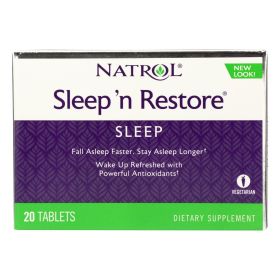 Natrol Sleep 'n Restore - 20 Tablets