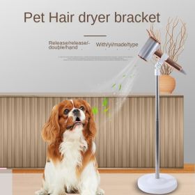 Hands Free Hair Dryer Holder; for men and pets; Hair Dryer Stand Holder; Adjustable Height; 360° adjustable angle (Color: (type-2) 110cm)