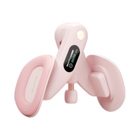 Thigh Master Thigh Exerciser, Inner Thigh Exercise Equipment With Counter, Kegel Tightener, Hip And Pelvic Floor Muscle Trainer (Color: pink, Model: Counting)