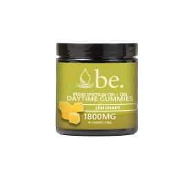 Broad Spectrum CBD + CBG Daytime Gummies (BE20003: 1800mg (60ct))