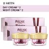 AILKE Lightenin Face Cream With Collagen Hyaluronic Acid Rose Skin Care Women Facial Moisturizer Set