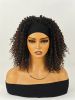 Especially Yours 16" Curly Headband Wig - Natural Spiral Curls, Bouncy Volume, Comfy Stretch Band, Runway Black