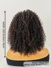 Especially Yours 16" Curly Headband Wig - Natural Spiral Curls, Bouncy Volume, Comfy Stretch Band, Runway Black