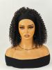 Especially Yours 16" Curly Headband Wig - Natural Spiral Curls, Bouncy Volume, Comfy Stretch Band, Runway Black